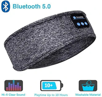 💤🎧 Audiotooth™ | Le Bandeau Bluetooth 3-en-1 pour Conduire, Bouger & Dormir en Musique