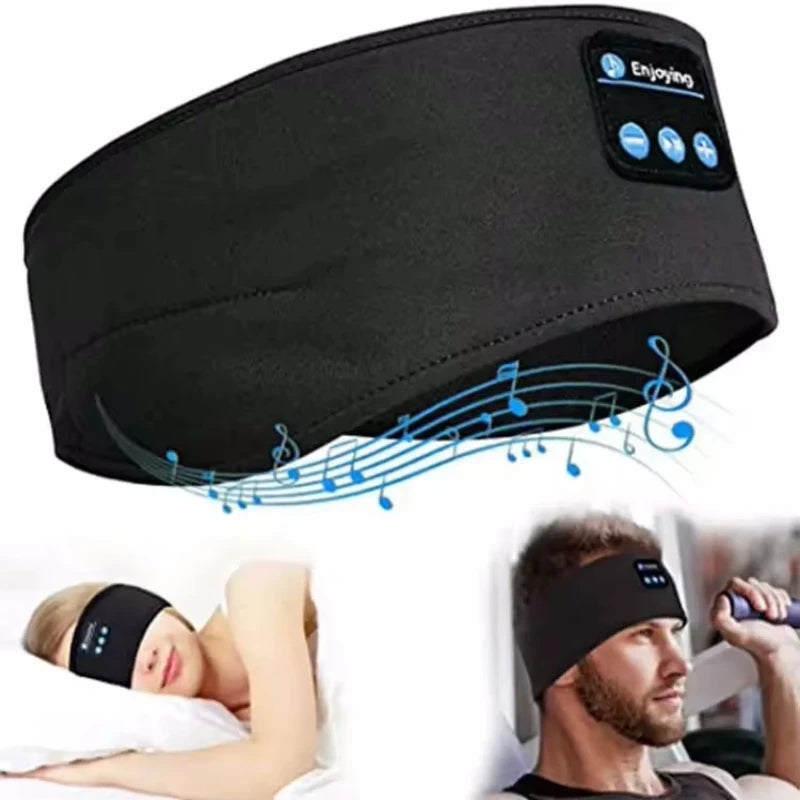 💤🎧 Audiotooth™ | Le Bandeau Bluetooth 3-en-1 pour Conduire, Bouger & Dormir en Musique
